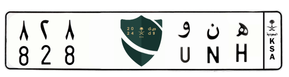 لوحة ه ن و 828